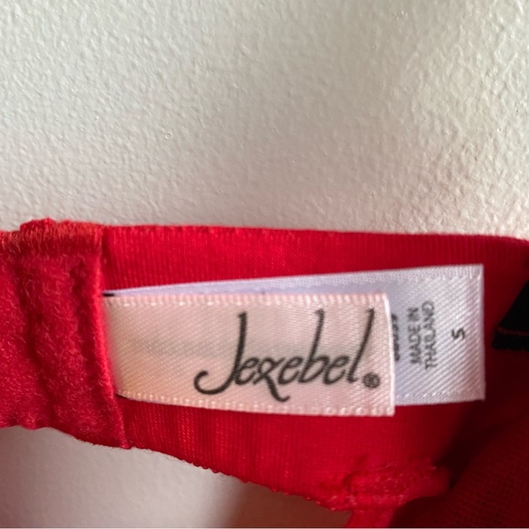 JEZEBEL Women's Demure Chemise in tango red size S NEW - Picture 5 of 7